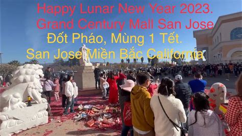 Vietnamese Lunar new year, 2023 in Grand Century Mall, San Jose.
